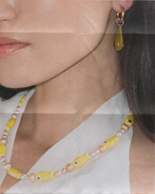 The Celeste Earrings - Honey