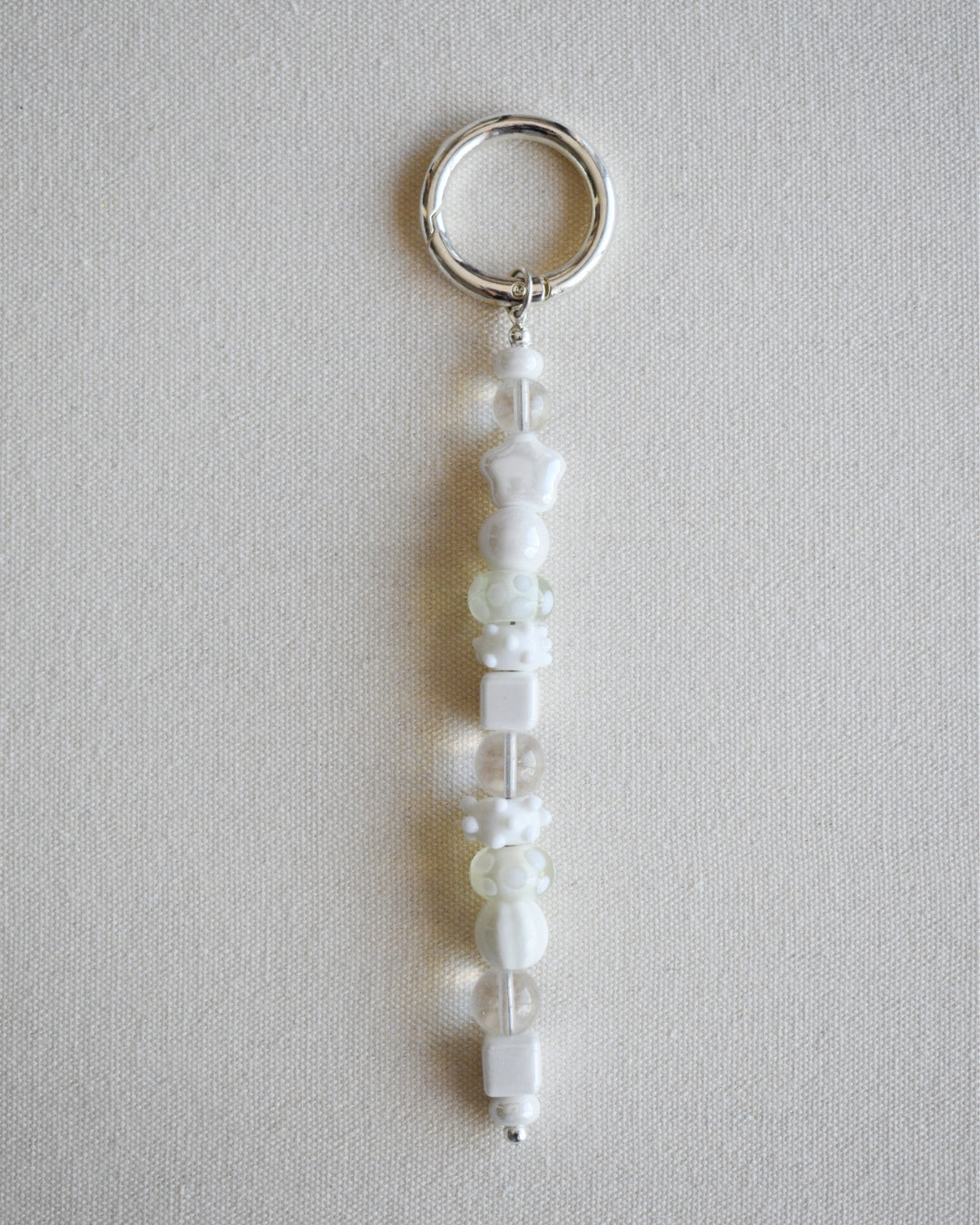 The Cotton Beaded Bag Charm