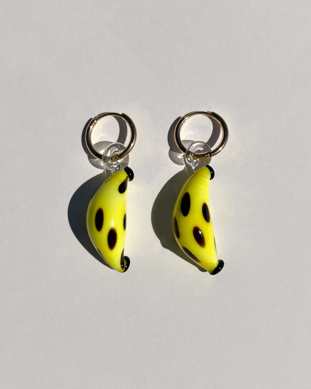 The Mini Banana Hoops Earrings