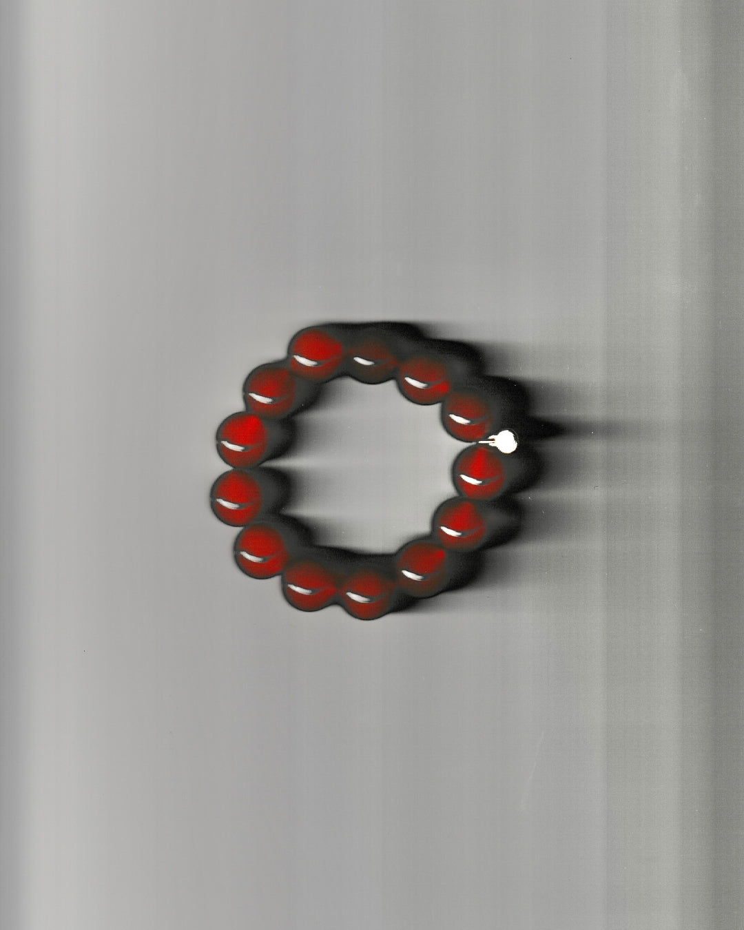 The Rouge Beaded Bracelet