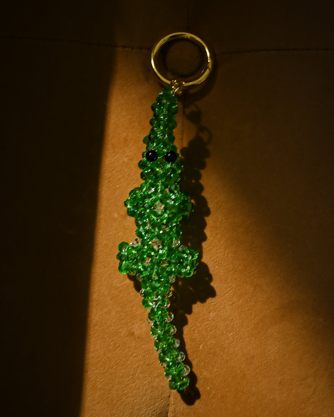 The Croc Beaded Bag Charm