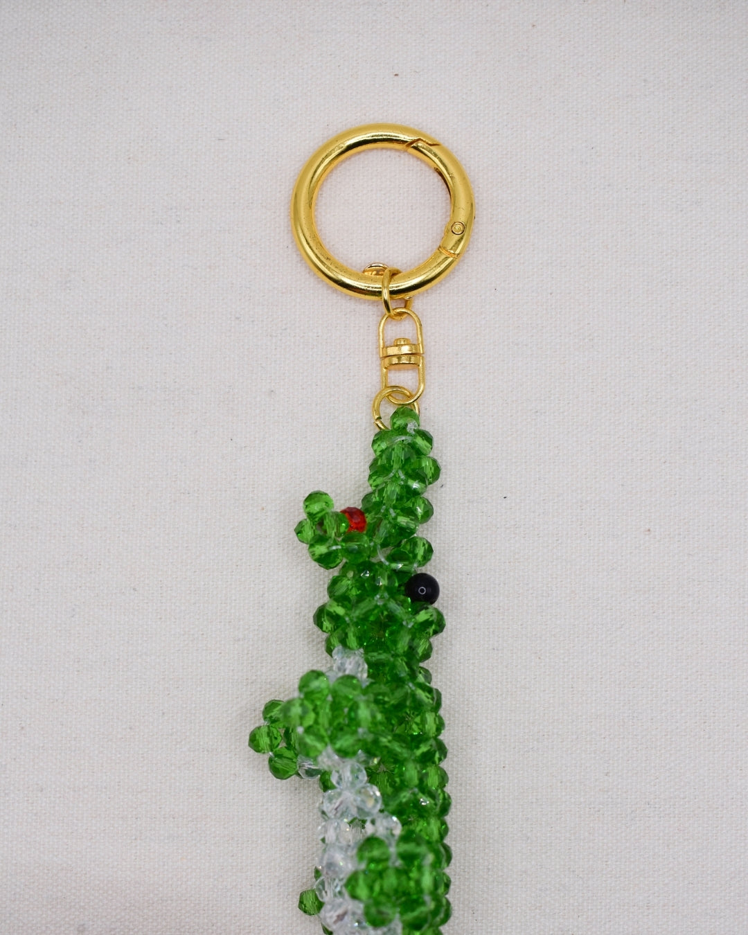 The Croc Beaded Bag Charm
