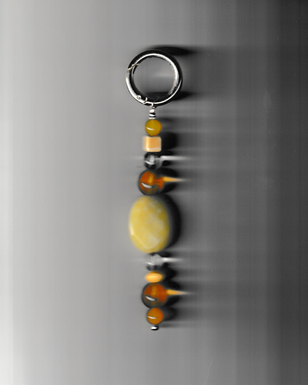 The Biscotti Beaded Bag Charm - Limited