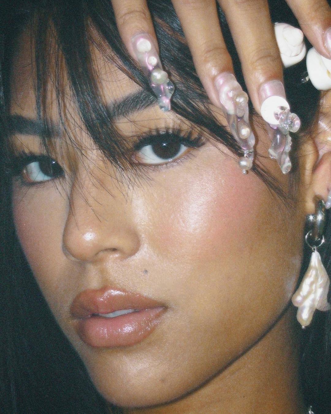 The Baroque Pearl Earrings - Silver