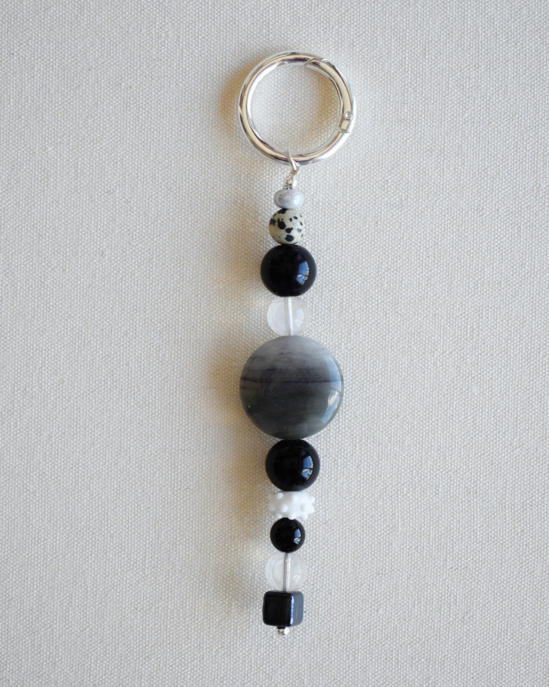 The Oreo Beaded Bag Charm