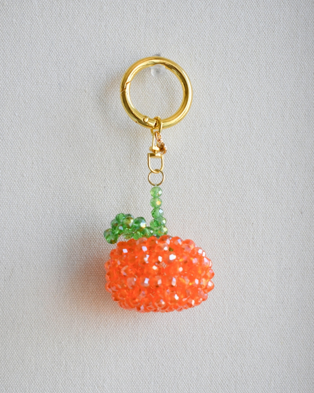 The Clementine Beaded Bag Charm