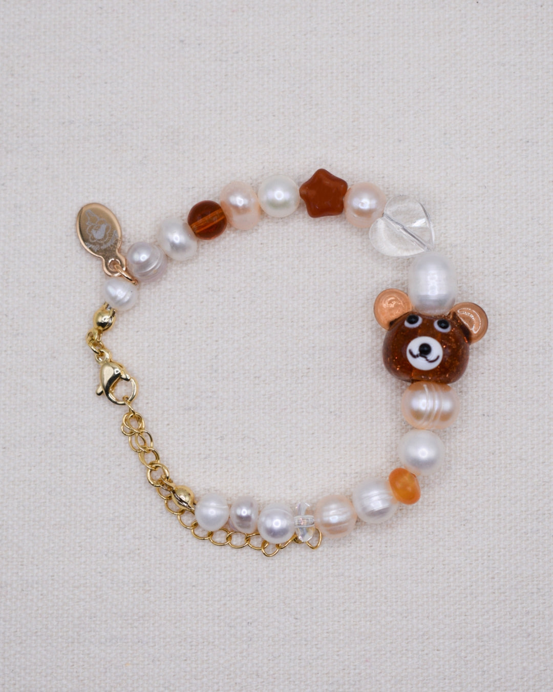 Toasted Teddy Freshwater Pearls Bracelet