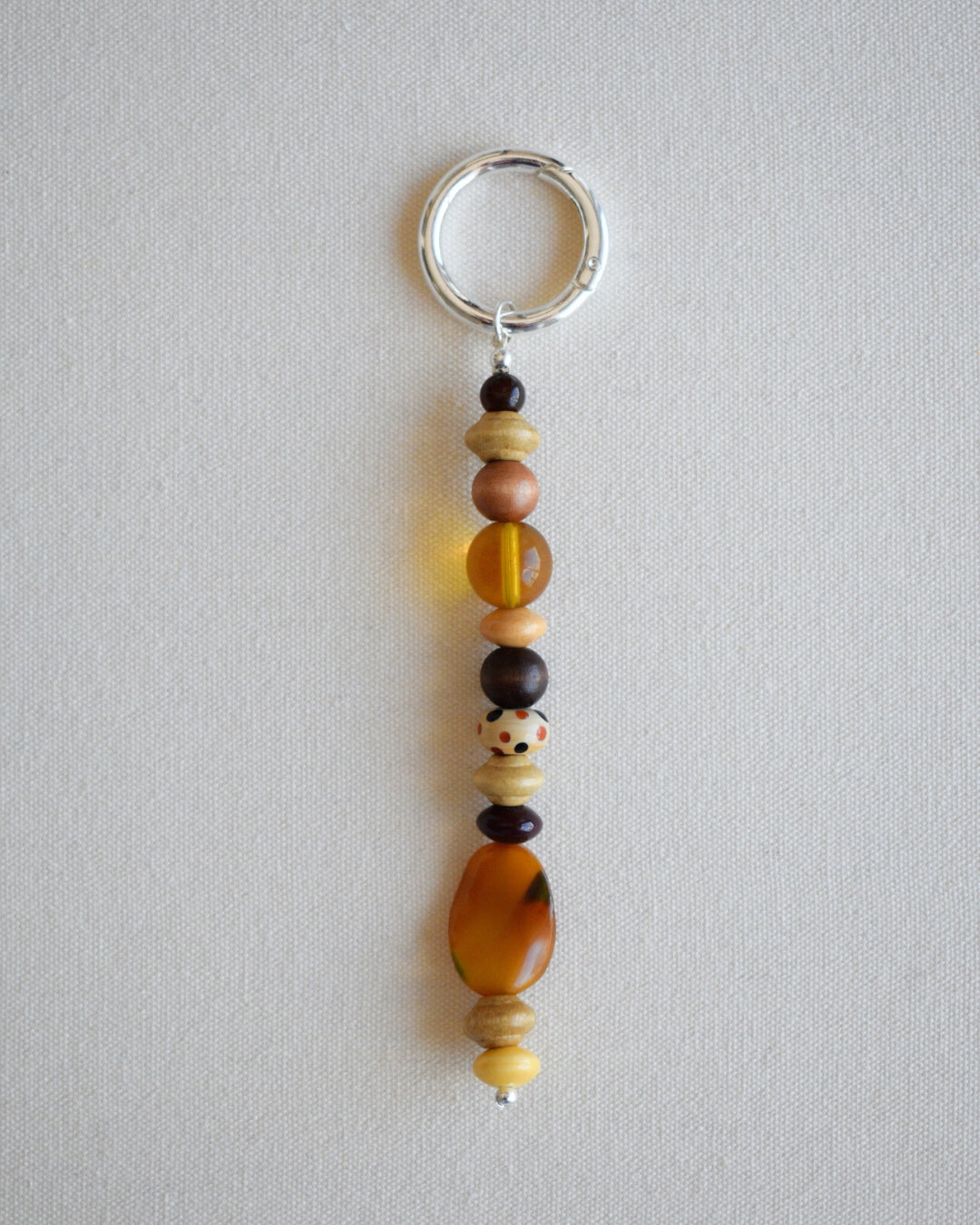 The Terracotta Beaded Bag Charm