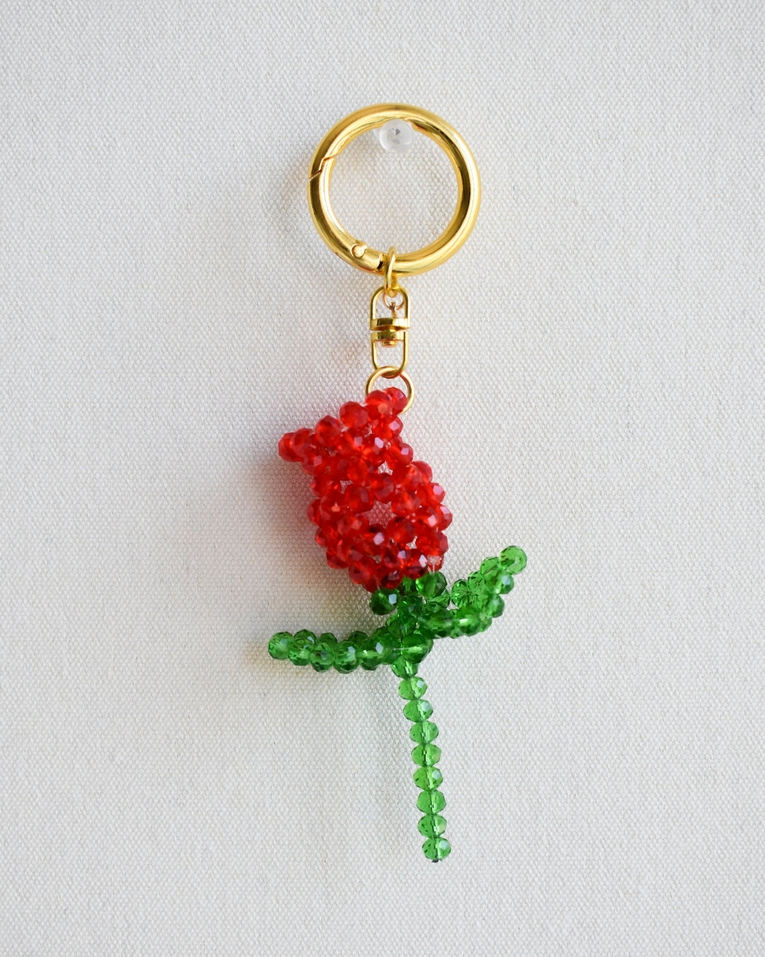 The Rosetta Beaded Bag Charm