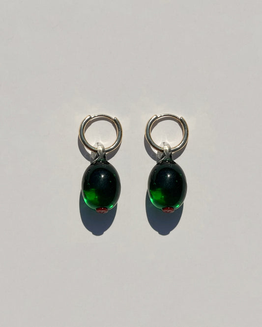 The Mini Olive Hoops Earrings