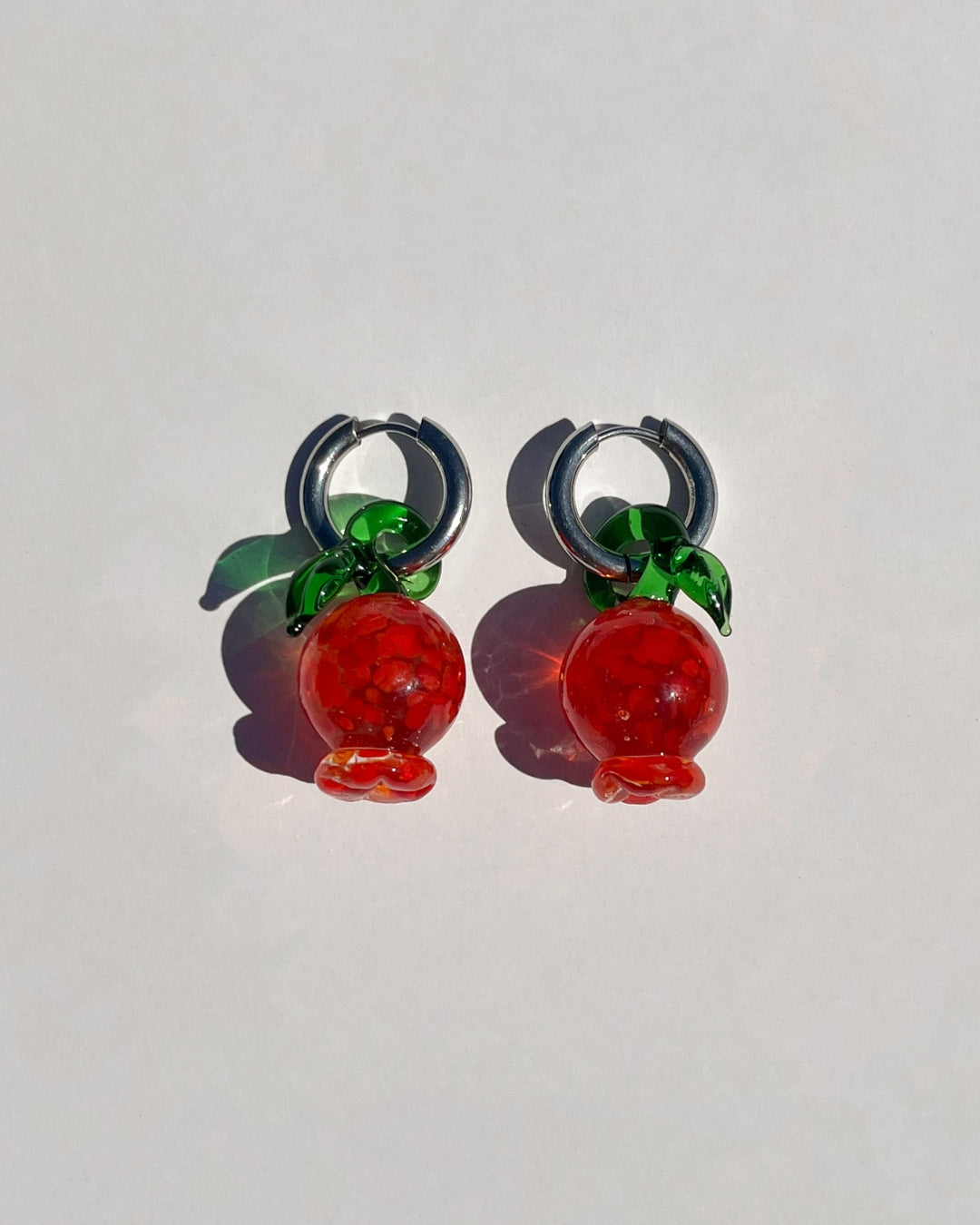 The La Vie En Rose Hoops Earrings