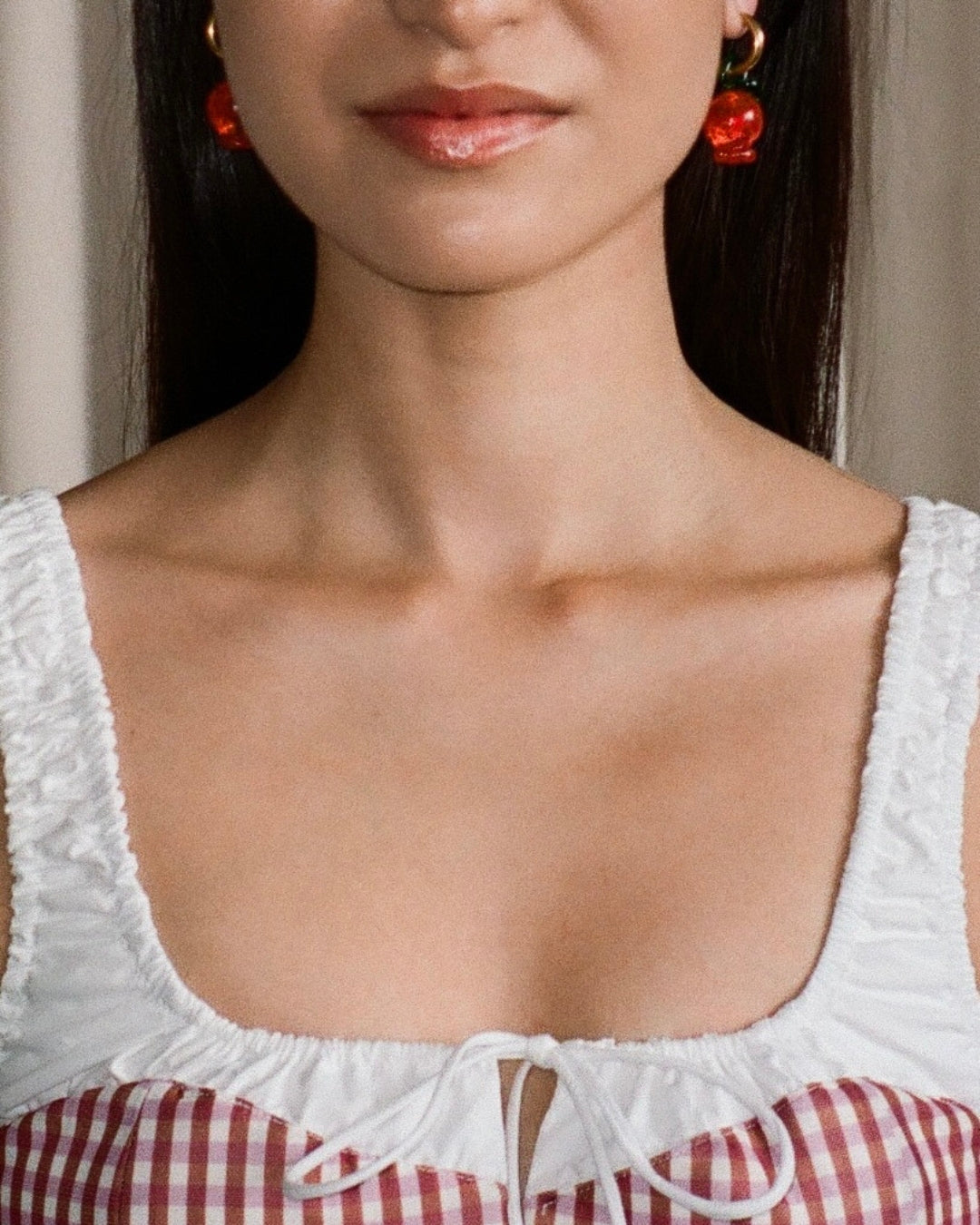 The La Vie En Rose Hoops Earrings