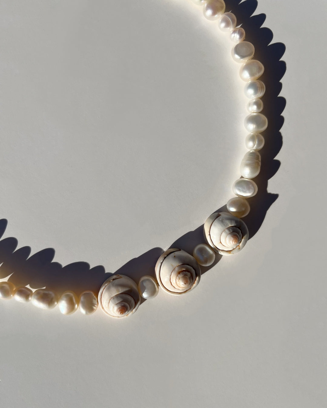 The Cloud Scallop Freshwater Pearls Necklace