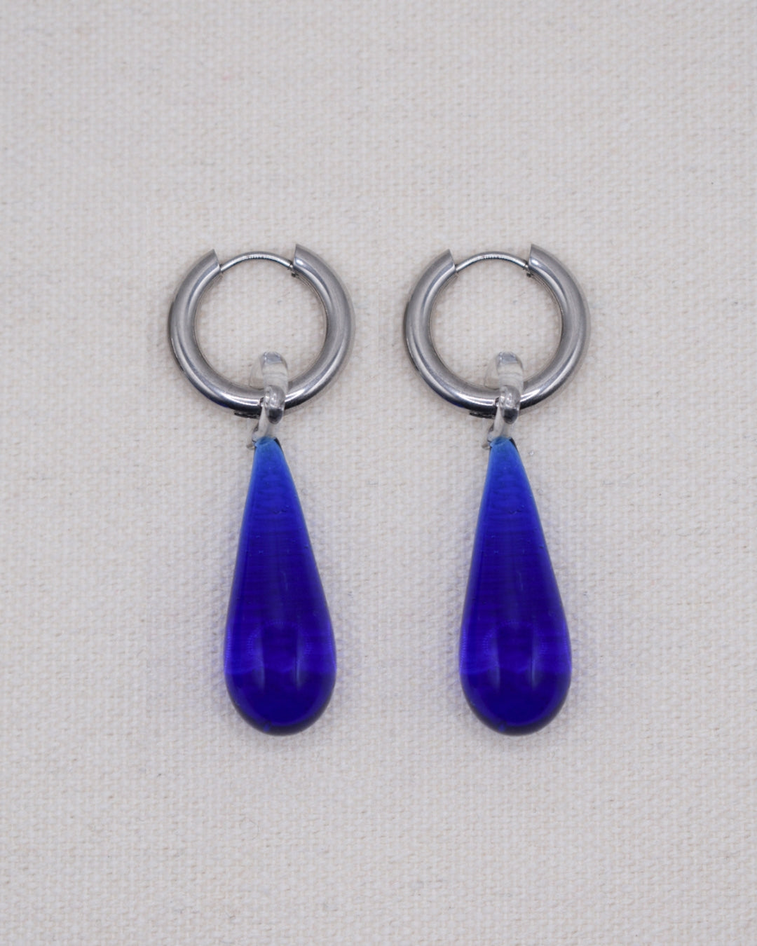 The Celeste Earrings - Denim