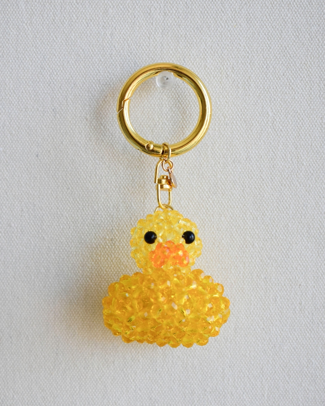 The Mini Toasted Duck Beaded Bag Charm