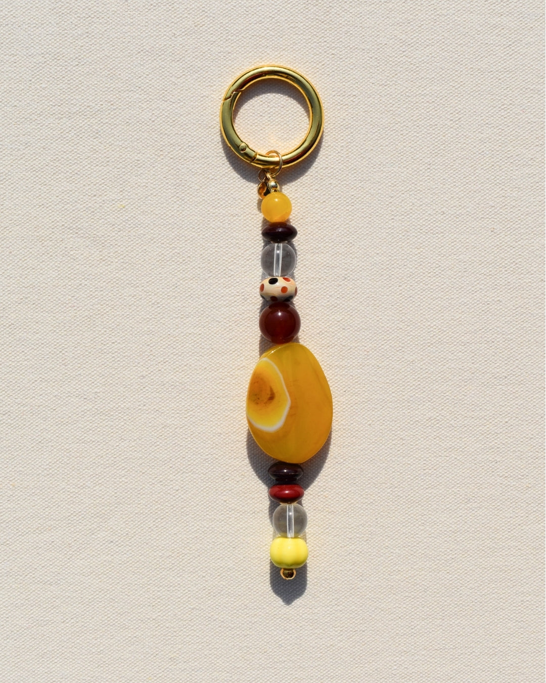The Oro Beaded Bag Charm - Limited