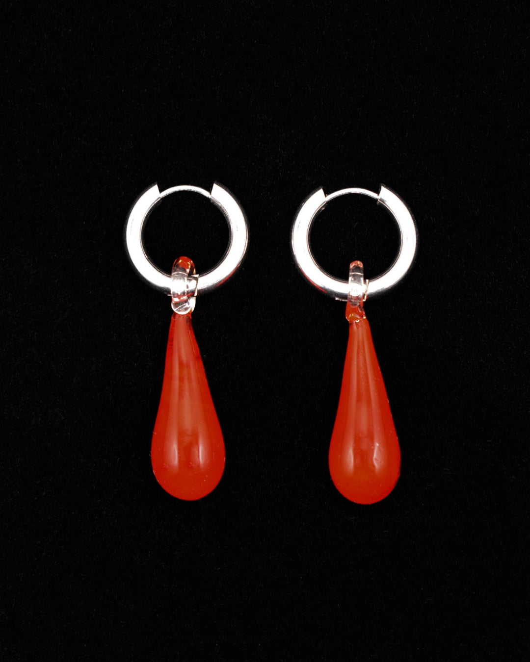 The Celeste Earrings - Rouge