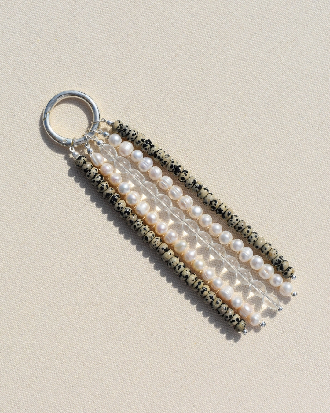 The Lustra Beaded Bag Charm