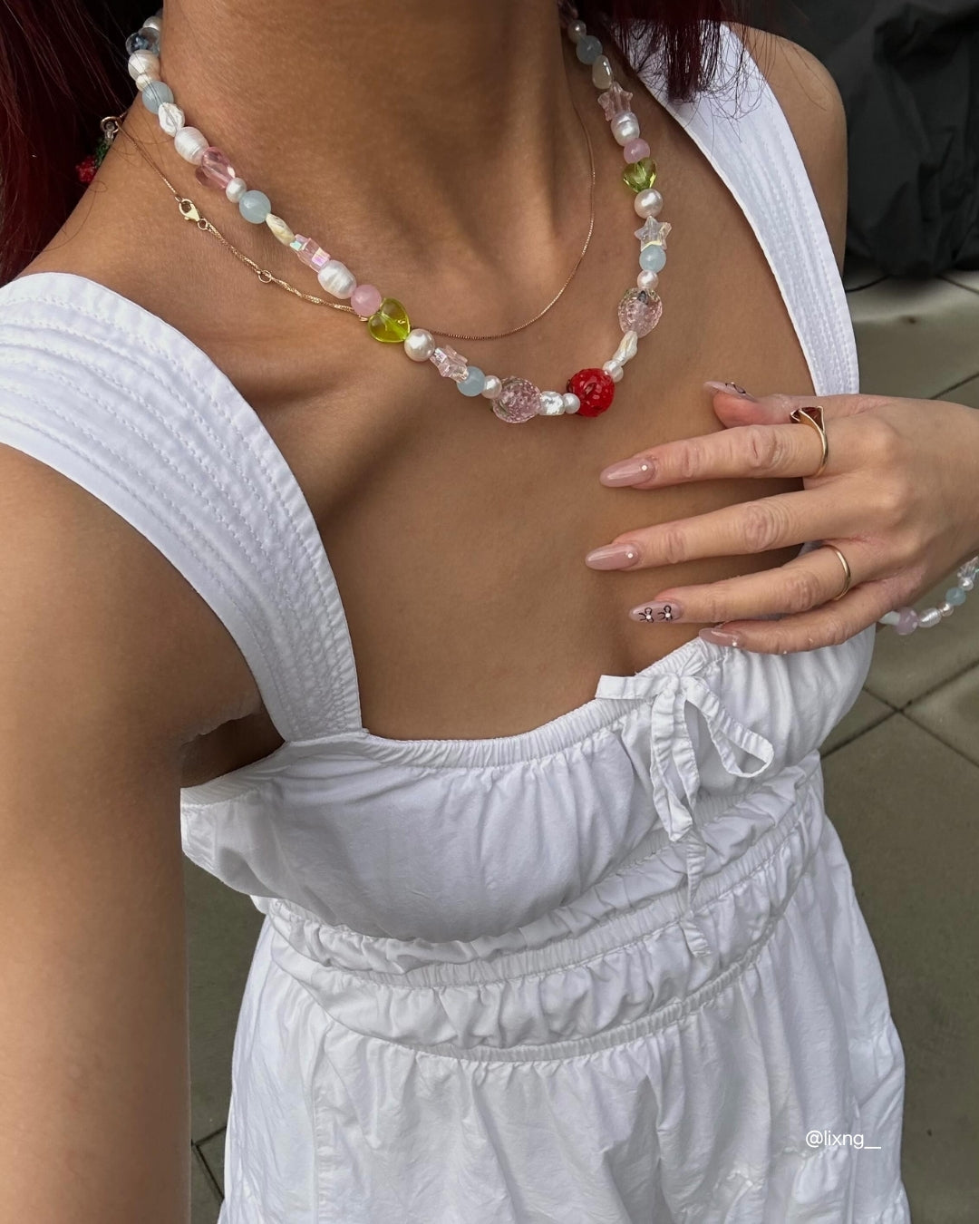 Custom Freshwater Pearls Necklace