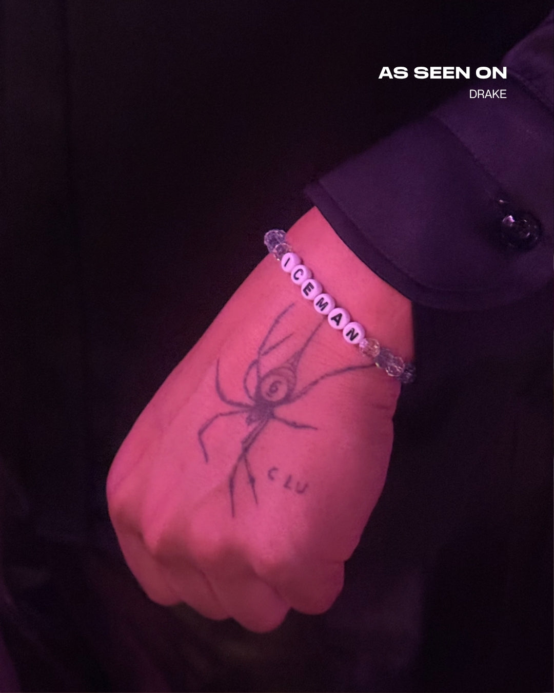 The Iceman Beaded Bracelet (Pre-Order)