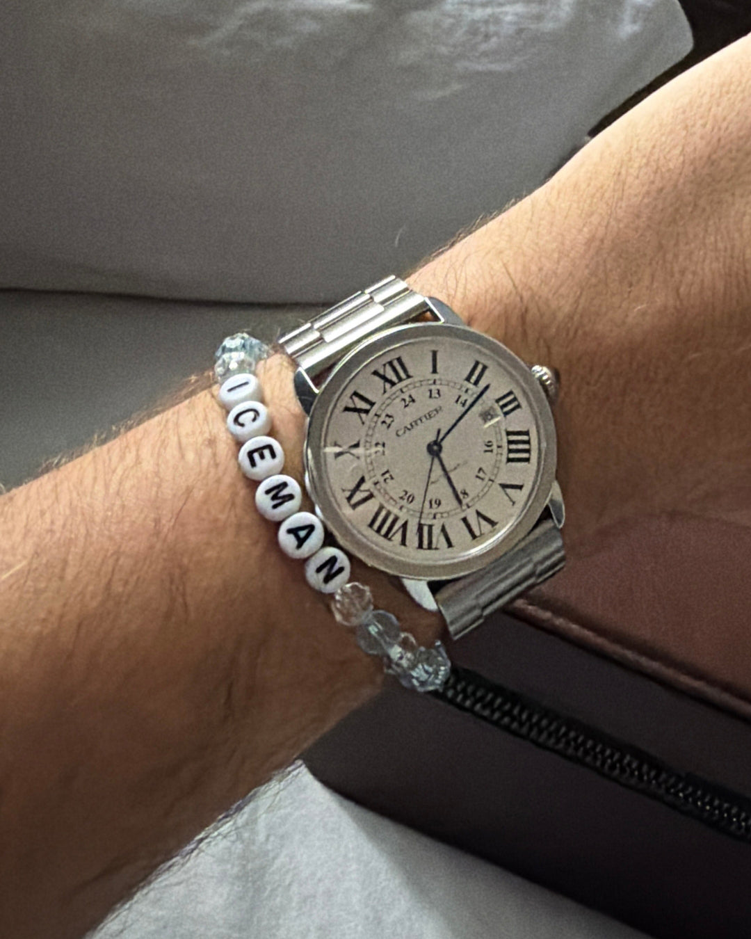 Le bracelet perlé Iceman